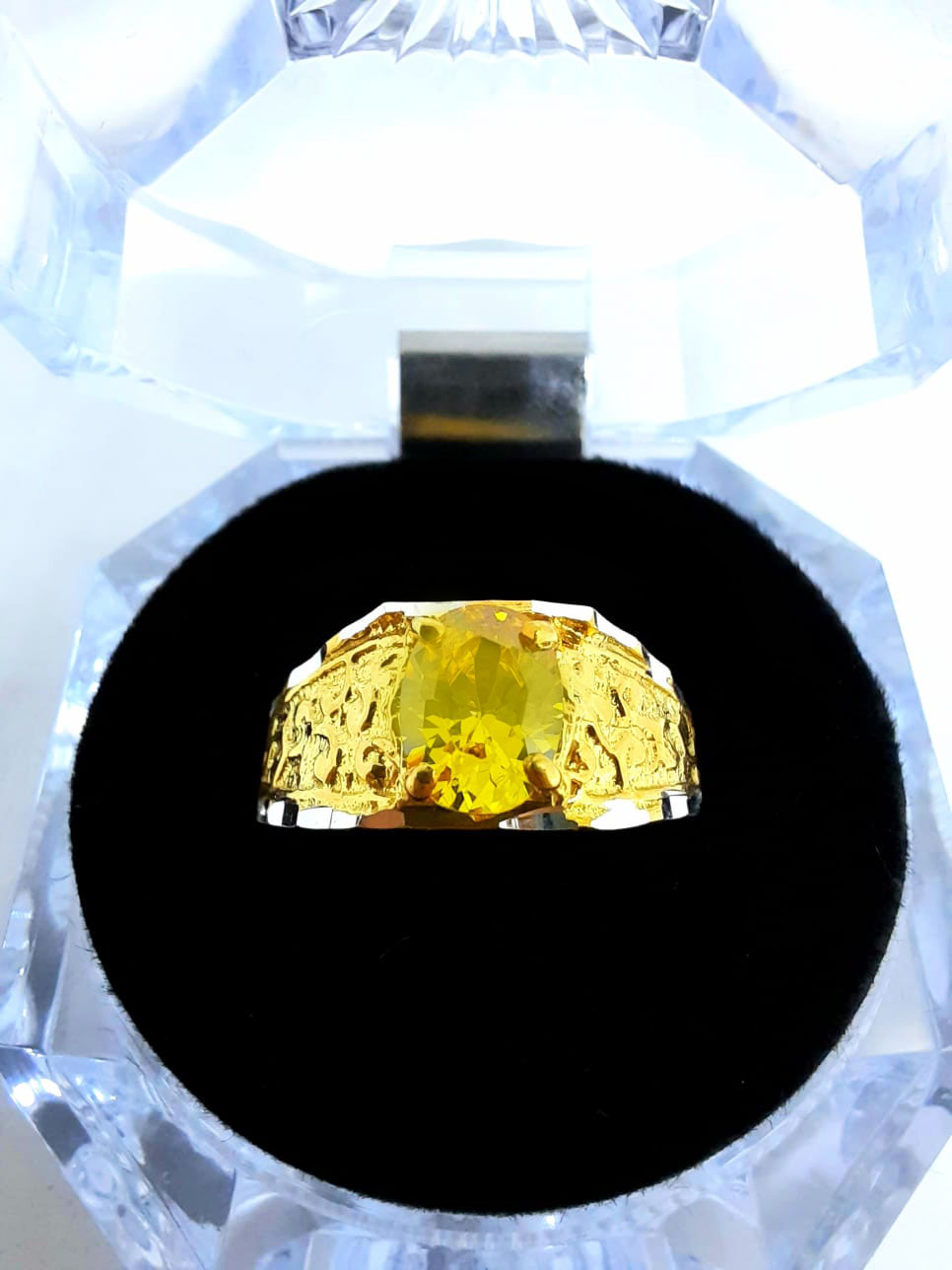 Gold Gent Ring
